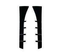 Becquets arrière universels Aileron Latéral De Fenêtre Arrière De Voiture pour BMW Série 5 F11 Touring 2011 - 2017 Spoiler Wing(Carbon Fiber Look)