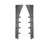 Becquets arrière universels Aileron Latéral De Fenêtre Arrière De Voiture pour BMW Série 5 F11 Touring 2011 - 2017 Spoiler Wing(Gloss Black)