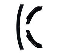 Becquets Avant Becquet De Pare-Choc Avant Noir Brillant pour BMW Série 5 E60 E61 2008-2010 Aileron Pare-Chocs Avant
