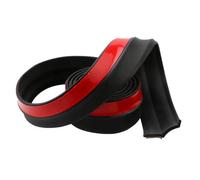 Becquets Avant Becquet Pare-Choc Avant Protection Autocollants Décoratifs Protections Universelles en Caoutchouc Voiture 1 M/2,5 M Spoiler De Pare-Choc Avant(2.5m)