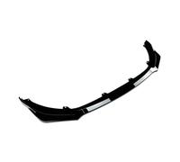 Becquets Avant Kit De Protection De Pare-Choc Avant ABS pour Kia pour Stinger GT EX Hatchback 4 Portes (2018 Et Plus) Aileron Pare-Chocs Avant(Gloss Black)