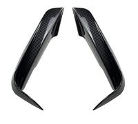 Becquets Avant LèVre Lèvre De Pare-Choc Avant Voiture + Cadre Lampe Antibrouillard Garniture Séparation pour BMW Série 3 F30 Sport 2012 - 2018(Aspect Fibre de Carbone)