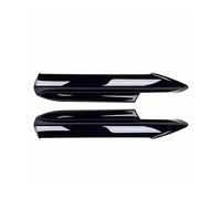 Becquets Avant Lèvre Pour BMW Série 3 E90 E91 Pour M-Tech 4 Portes 320i 330i 2005-2007 2008 Lèvre Pare-chocs Avant 1 Paire Spoiler Avant(Glossy Black)