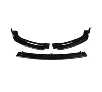 Becquets Avant Lot De 3 Diffuseurs De Pare-Chocs Avant pour BMW Série 3 F30 F35 2016-2019 Aileron Pare-Chocs Avant(Glossy Black)