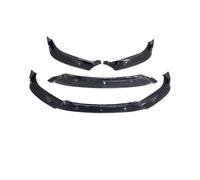 Becquets Avant Pare-Chocs Lèvre pour Sentra pour Sylphy 2016-2019 Kit Carrosserie Diffuseur Lèvre Pare-Chocs Avant Garniture Couverture Plaque Protection Calandre(Noir Brillant)