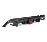 Becquets Avant Pare-Chocs Voiture pour Q50 Standard/Sports Version 2014-2017 Spoilers Ensemble Lèvres Pare-Chocs Avant + Arrière Diffuseur Tablier Protection avec Feu Stop(D)