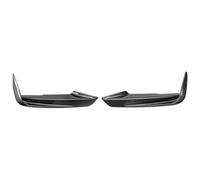 Becquets Avant Pare-Chocs Voiture Spoiler 1 Paire Séparateur Lèvre Pare-Chocs Avant Voiture Canards Antibrouillard Cadre Sourcil Couverture Grille pour BMW F30 F31 Sport 2012-2019(Type A-Carbon Look)