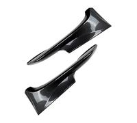 Becquets Avant Pour B&MW Série 3 E92 E93 LCI 2010-2014 Couvercle Séparateur Latéral Pare-chocs Avant Prise D'air Voiture Becquet Inférieur Canards Becquet Avant(Glossy Black)