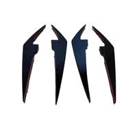 Becquets Avant pour BMW G20 G21 318i 320i 330i M340i 2022-2024+ pour LCI Sport Pare-Chocs Avant Séparateur Lèvre Becquet Diffuseur Spoiler De Pare-Choc Avant(Gloss Black Canards)