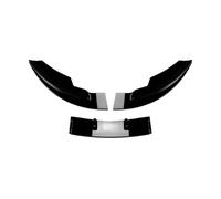 Becquets Avant Pour Pour Fiesta MK7 2008 2009 2010 2011 2012 Version Standard Becquet Pare-chocs Avant Séparateur Inférieur Menton Spoiler Avant(Glossy Black)