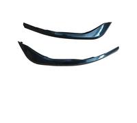 Becquets Avant pour VW pour Golf 8 MK8 GTI pour Line 2021-2024 Couvercle Phare Antibrouillard Avant Cadre Protection Garniture Vent Becquet Latéral(Black A)