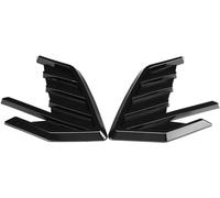 Becquets Avant Voiture pour Audi A3 A4 A5 A6 A7 A7 A8 Q3 Q5 Q7 RS3 RS4 RS5 RS6 RS7 S3 S4 S5 S6 TT Lèvre Kits Pare Chocs Aileron Remplacement Couteau À Vent Prise d'air,Glossy Black