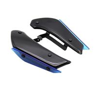 Becquets Latéraux Sport pour Moto, Aileron Fixe, Carénage, pour B&MW S1000RR 2019 2020 2021 kit Spoiler(Blu)