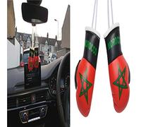 BeCreative Mini Country Paire de gants de boxe pour rétroviseur de voiture (Maroc)