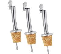 Becs verseurs pour bouteilles en liège avec bouchon - lot de 3