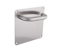 Becu Ensemble manivelle Plaque carrée 170 x 170 en Forme de U INOX, 0
