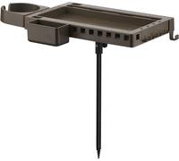 Bed Chair Spikes Organizer Smart Table & Mounting Station Unique Square Hole Structure For Attaching Accessories Smartphone Holder