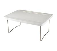 Bed Desk, Portable Folding Lap Desk with Stand Groove, Heavy Duty Bed Tray for Eating Reading Working