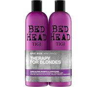Bed Head By Tigi Dumb Blonde Shampooing Et Après-Shampooing Pour Cheveux Blonds, Lot De 2 X 750 Ml
