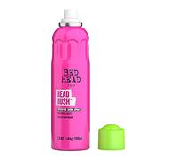 Bed Head by TIGI Headrush Shine Spray, spray de finition léger pour coiffure lisse et brillante avec formule embellissante et revitalisante, 200 ml