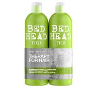 Bed Head by TIGI - Re-Energise Pack shampooing et après-shampooing énergisant - Soin capillaire professionnel pour un nettoyage en profondeur - Tous types de cheveux - 2x750 ml