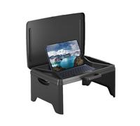 Bed Laptop Table - Lightweight Folding Lap Desk, Portable Food Tray For Eating On Couch Bed, Desk For Laptop Writing Study Car Seat Table TrayIncreased ConvenienceRobust DesignOrganized Solution