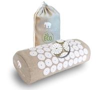 Bed of Nails Original ECO Acupression Oreiller Massage Oreiller avec 2,142 Pointes pour Cou, Épaule, Dos Douleur et Stress Soulagement, Traversin Oreiller, Transport Sac, Taille 38 x 15 x 10 cm