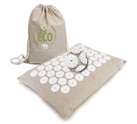 Bed of Nails Original ECO Acupression Oreiller Massage Oreiller Plat Coussin avec 2,520 Pointes Oreiller pour Cou et Épaule Douleur, Dos Douleur et Stress Soulagement, Transport Sac, 41 x 28 x 10 cm