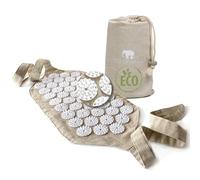 Bed of Nails Original ECO Acupression Sangle, Mini Acupuncture Massage Tapis 1,848 Pointes, On the Go Dos Douleur Soulagement, Bien-Être Cadeaux pour Femmes et Hommes, Transport Sac, 38 x 20 cm