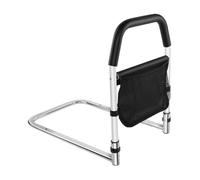 Bed Rail For Elderly -Assists In Daily Movements, With Storage Bag Foldable Safety Assistance | Handicap Mobility Support Bed Cane | For Mobility Rehabilitation Handicap Disabled Pregnant Home