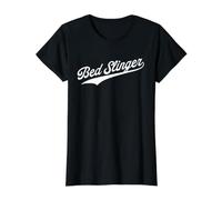 Bed Slinger 3D Printing Nerds Maker T-Shirt Graphique avec Valeur, Femme, Noir, S
