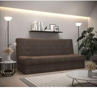 BEDANTE SOFA LAWA avec fonction sommeil KORNET 04 Marron Canapé avec coffre de rangement Canapé salon Canapé-lit Coffre de rangement Canapé-lit