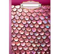 BEDAZZLED MERMAID * CORNELL NOTES SYSTEM COLLEGE COURSE NOTEBOOK+BONUS: Address/CellPhone-Sorority Sisters Women Girls Teen Gratitude Travel Journal ... Homeschool High School Ivy League University