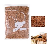 Bedding for Cage- 9.84x11.81x3.15 inches Odor Control Moisture Absorbent, Natural Oak Pellet Litter | Breathable Habitat Accessory Hamster Cork Pellets, Comfortable Enclosure Decor, Indoor