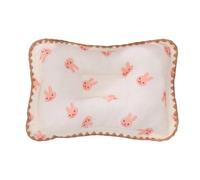 Bedding Oreiller Bébé, Respirant Coussin Enfant Moelleux, Coussin Bebe, Oreiller Enfant évolutif, Hypoallergénique Anti Acarien, Coussin pour Nouveau-né Co Tton, Oreiller Enfant De 6 Mois à 2 Ans (D)
