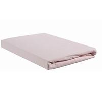Beddinghouse Drap-Housse en Jersey 160TD avec Bonnets de 10 cm - Couleur : Rose - Dimensions : 140 x 200/220 x 10 cm