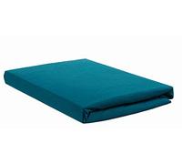 Beddinghouse Drap Housse en Jersey 160TD avec Bonnets de 10 cm Vert foncé 70/80/90 x 200/210 x 10 cm