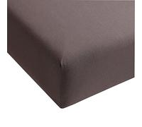 Beddinghouse Drap Housse en Jersey Anthracite 140 x 200-210 cm