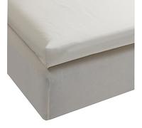Beddinghouse Drap Housse en Jersey pour lit articulé Écru 80-90 x 200-210 cm