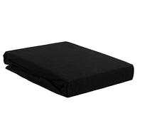 Beddinghouse Drap-Housse en Percale pour surmatelas de 10 cm de Hauteur Noir 160 x 200 x 10 cm