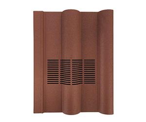Beddoes Products tuile d'aération pour s'adapter au Marley double romain, Redland 50 double romain tuiles avec adaptateur de tuyau pour extracteur Tuyau Connexion