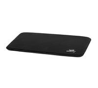 BedDog® CORA, Grand Tapis pour Chien, lit rectangulaire, Oreiller pour Animal, Couleur Noir, Taille L (env. 90x60cm)