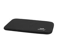 BedDog® CORA, Grand Tapis pour Chien, lit rectangulaire, Oreiller pour Animal, Couleur Noir, Taille M (env. 60x40cm)