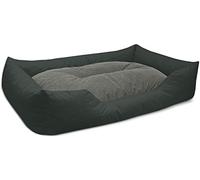 BedDog lit pour Chien Mimi, Gris, XXXL env. 150x110 cm,Panier Corbeille, Coussin de Chien