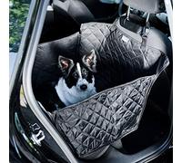 BedDog Protecteur de Coffre pour Chien, Housse Universelle de Coffre de Voiture, Doublure matelassée de Coffre avec Protection latérale, Tapis Chien, Taille:Demi-siège arrière