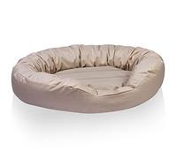 BedDog® Sunny, Beige, XL 85x70 cm,Panier Corbeille, Coussin de Chien