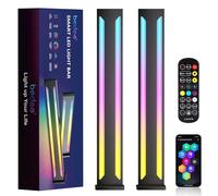 bedee Smart LED Lampe, RGB Lampe de Jeu LED Ambiance Lamp avec Effets D'éclairage Multiples et Musique, Smart Flow Light Bar, Lumière D'ambiance pour Jeu, TV, PC, Fête, Chambre