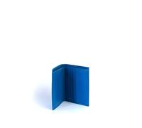 BEDETTI Élégant portefeuille pour homme en cuir avec ouverture à livre et porte-cartes intégré, Bleuet, Altezza 11 cm, Larghezza 9 cm, Profondità 2 cm., Classique, élégant