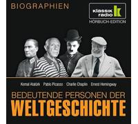 Bedeutende Personen der Weltgeschichte - Atatürk/Picasso/Chaplin/Hemingway [Import]