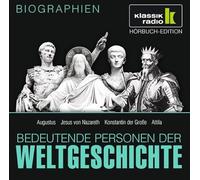 Bedeutende Personen der Weltgeschichte - Augustus/Jesus/Konstantin/Attila [Import]
